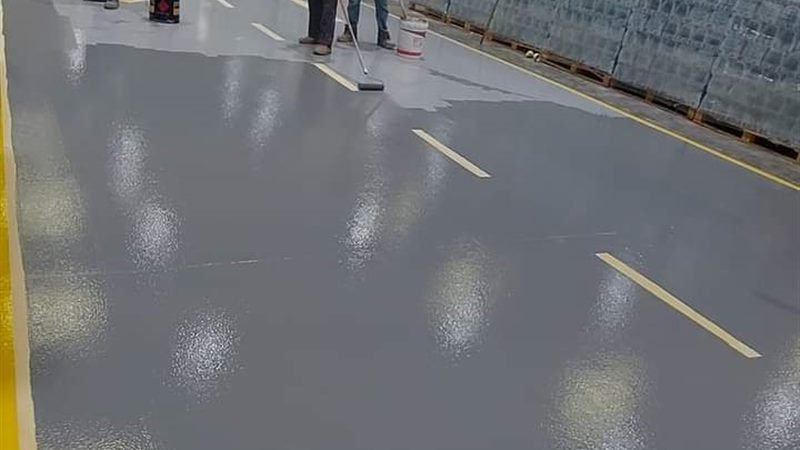 أرضيات إيبوكسي صناعية