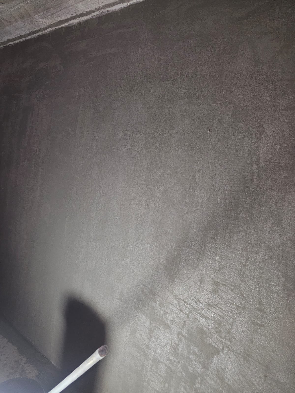 Cementitious tank lining result