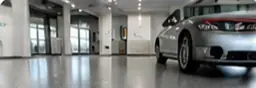 أرضية إيبوكسي بفليك في موقف سيارات